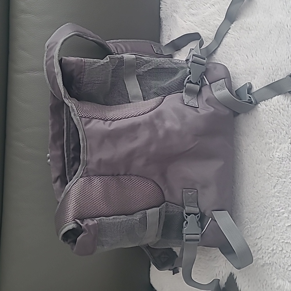 Outward Hound Gray and Blue Dog Carrier - Picture 5 of 5